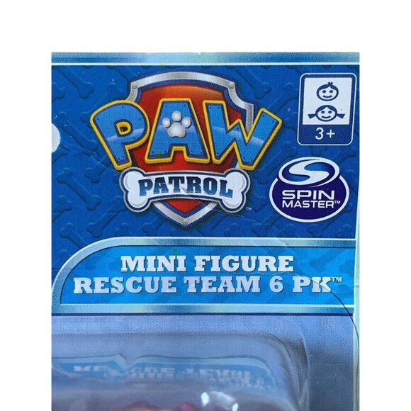 Paw Patrol Mini Figures Cake Toppers Chase Marshall Skye Rubble Rocky Toys - Picture 3 of 4